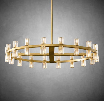 Arcachon Crystal Round Chandelier 36" - Camilalamps - Ca-1CH10236-11