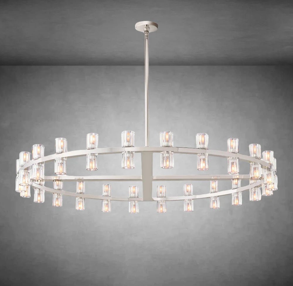 Arcachon Crystal Round Chandelier 48" - Camilalamps - Ca-1CH10248-13