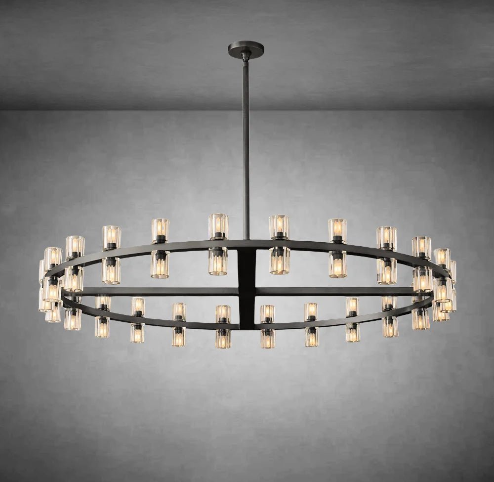 Arcachon Crystal Round Chandelier 48" - Camilalamps - Ca-1CH10248-12