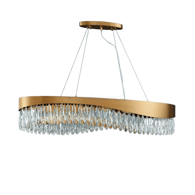Arian Oval Crystal Chandelier - Camilalamps - CA - A - 505