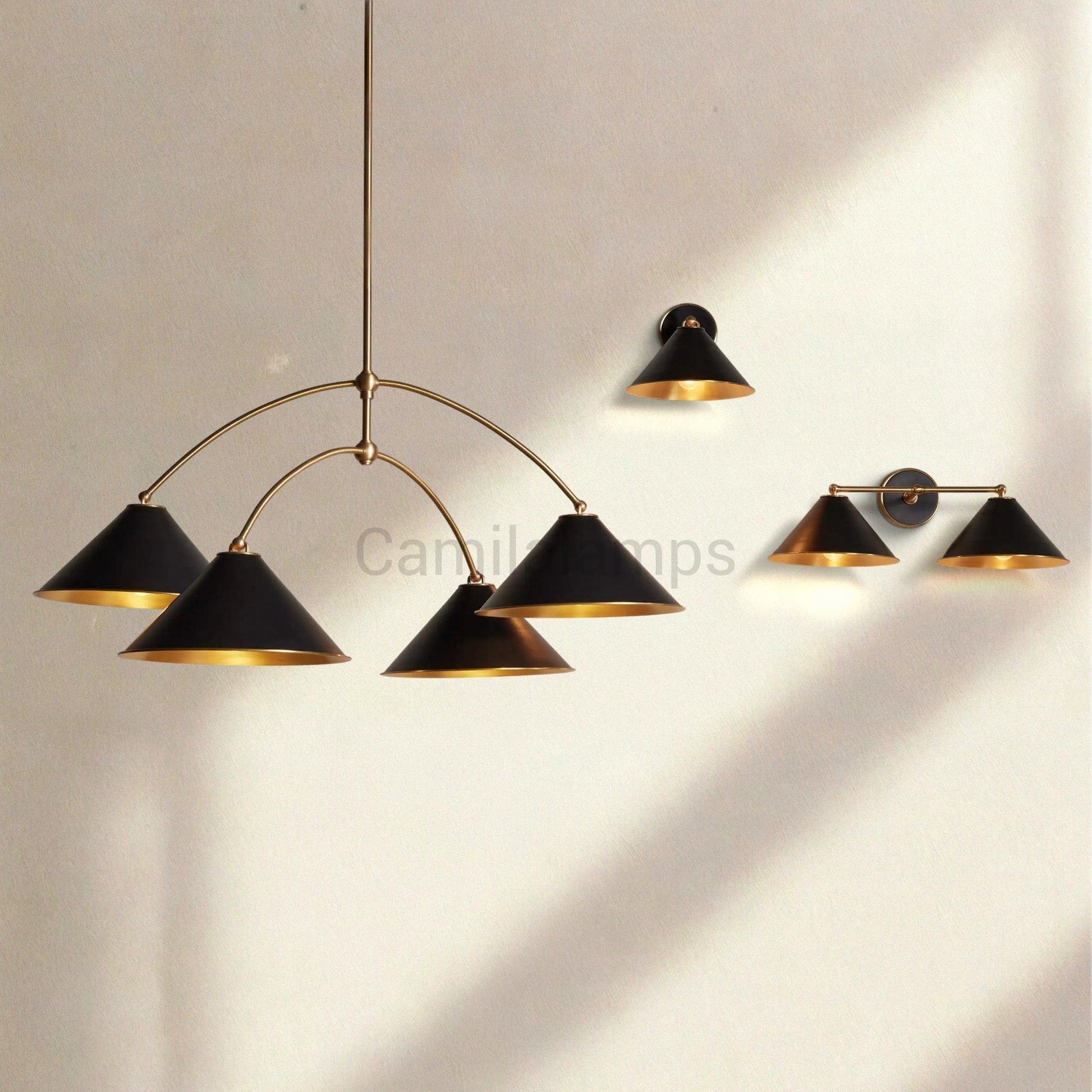 Arno 4 - Light Round Chandelier - Camilalamps - CA-Arno-Round