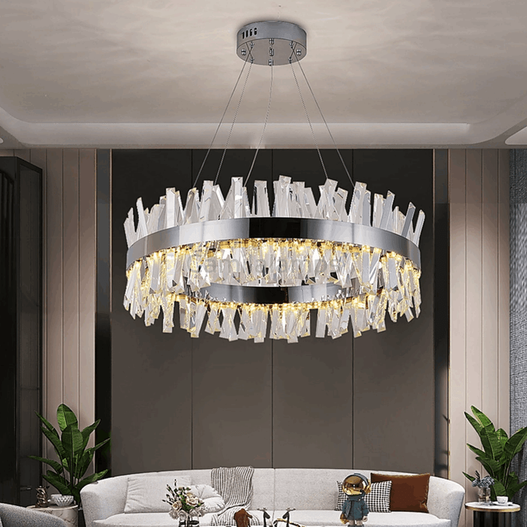 Arsen Crystal Round Chandelier - Camilalamps - Ca-1a-1510