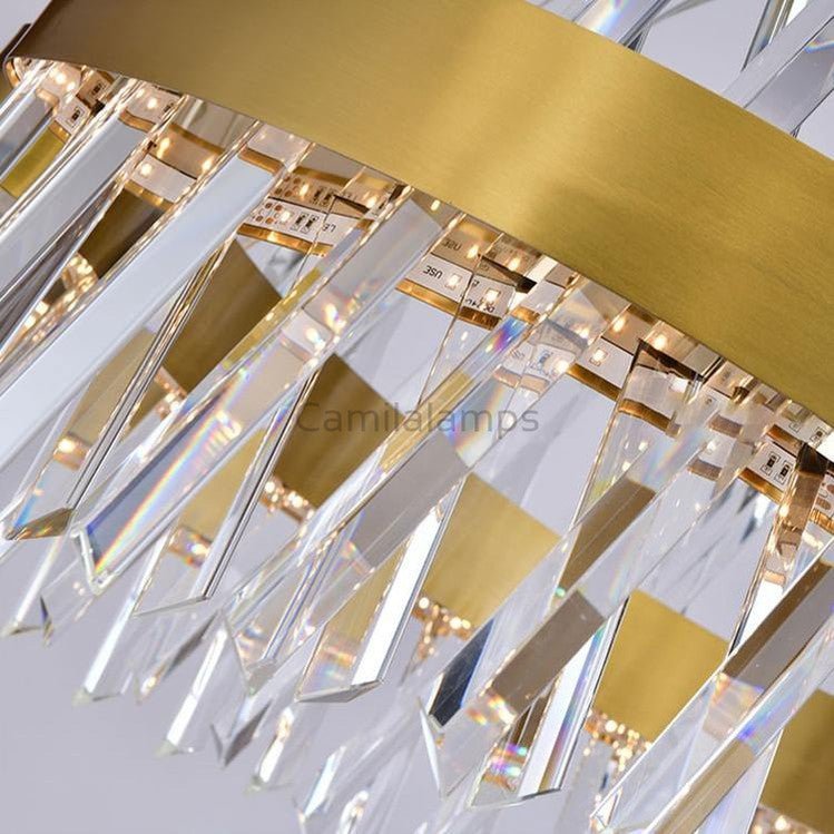 Arsen Crystal Round Chandelier - Camilalamps - Ca-1a-1510