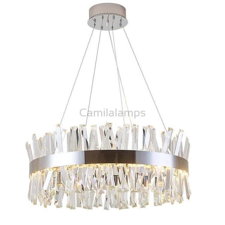 Arsen Crystal Round Chandelier - Camilalamps - Ca-1a-1510