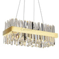 Arseni Crystal Rectangular Chandelier 43.3