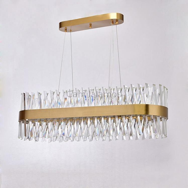 Arsenio Oval Crystal Chandelier - Camilalamps - Ca-1a-1530