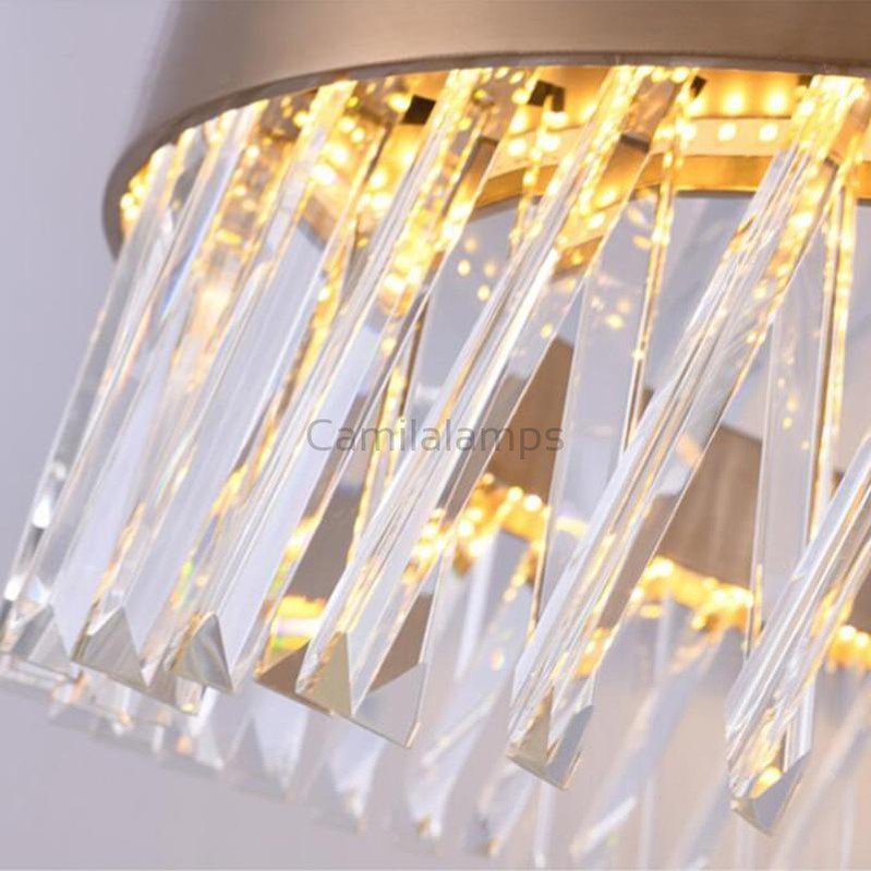 Arsenio Oval Crystal Chandelier - Camilalamps - CA - A - 530