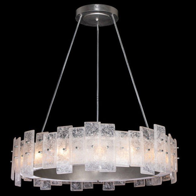 Art Handcrafted Round Living Room Chandelier 15 - Light - Camilalamps - CAM1680