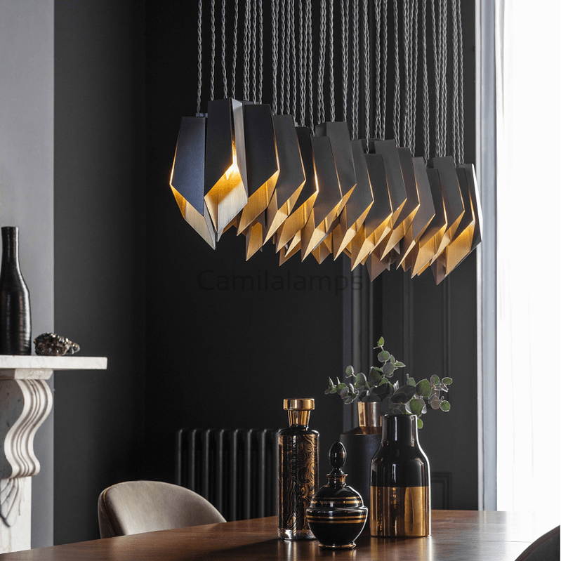 Arwen Modern Linear Dining Room Chandelier - Camilalamps - CAM1706