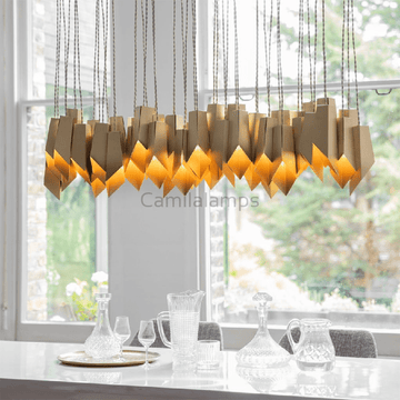 Arwen Modern Linear Dining Room Chandelier - Camilalamps - CaC1706