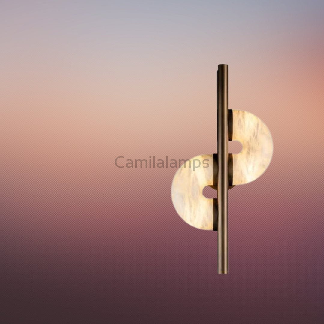 Arya Alabaster Wall Lamp - Camilalamps - Arya - 922 - Warm - 1