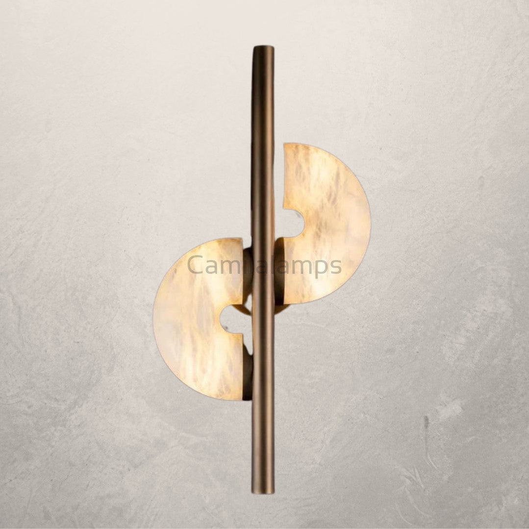 Arya Alabaster Wall Lamp - Camilalamps - Arya - 922 - Warm - 1