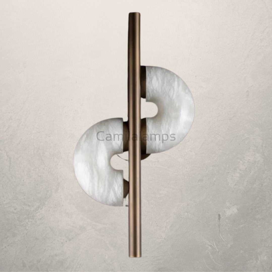 Arya Alabaster Wall Lamp - Camilalamps - Arya - 922 - White - 2