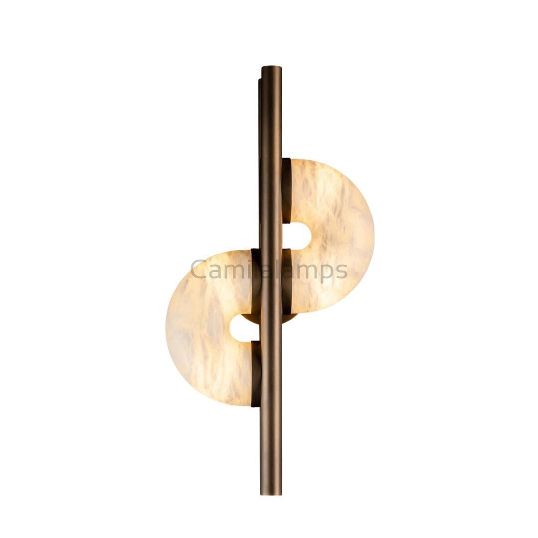 Arya Alabaster Wall Lamp - Camilalamps - Arya - 922 - Warm - 1