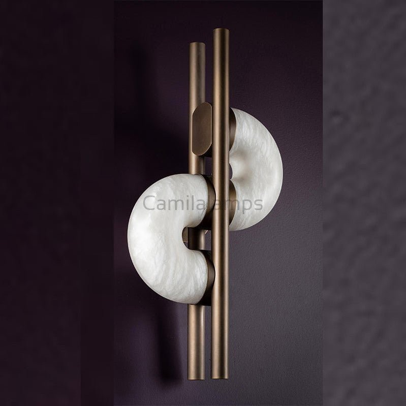 Arya Alabaster Wall Lamp - Camilalamps - Arya - 922 - Warm - 1