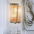 Ashlee Aluminum Chain Tassel Wall Sconce - Camilalamps - CA - A - 028
