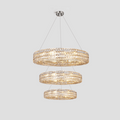 Aster Halo Crystal Multi - Tier Ring Chandelier - Camilalamps - Ca-1LI2024-1C5564