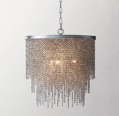 Athena Crystal Mideum Pendant 22”D - Camilalamps - CA - BR - 20