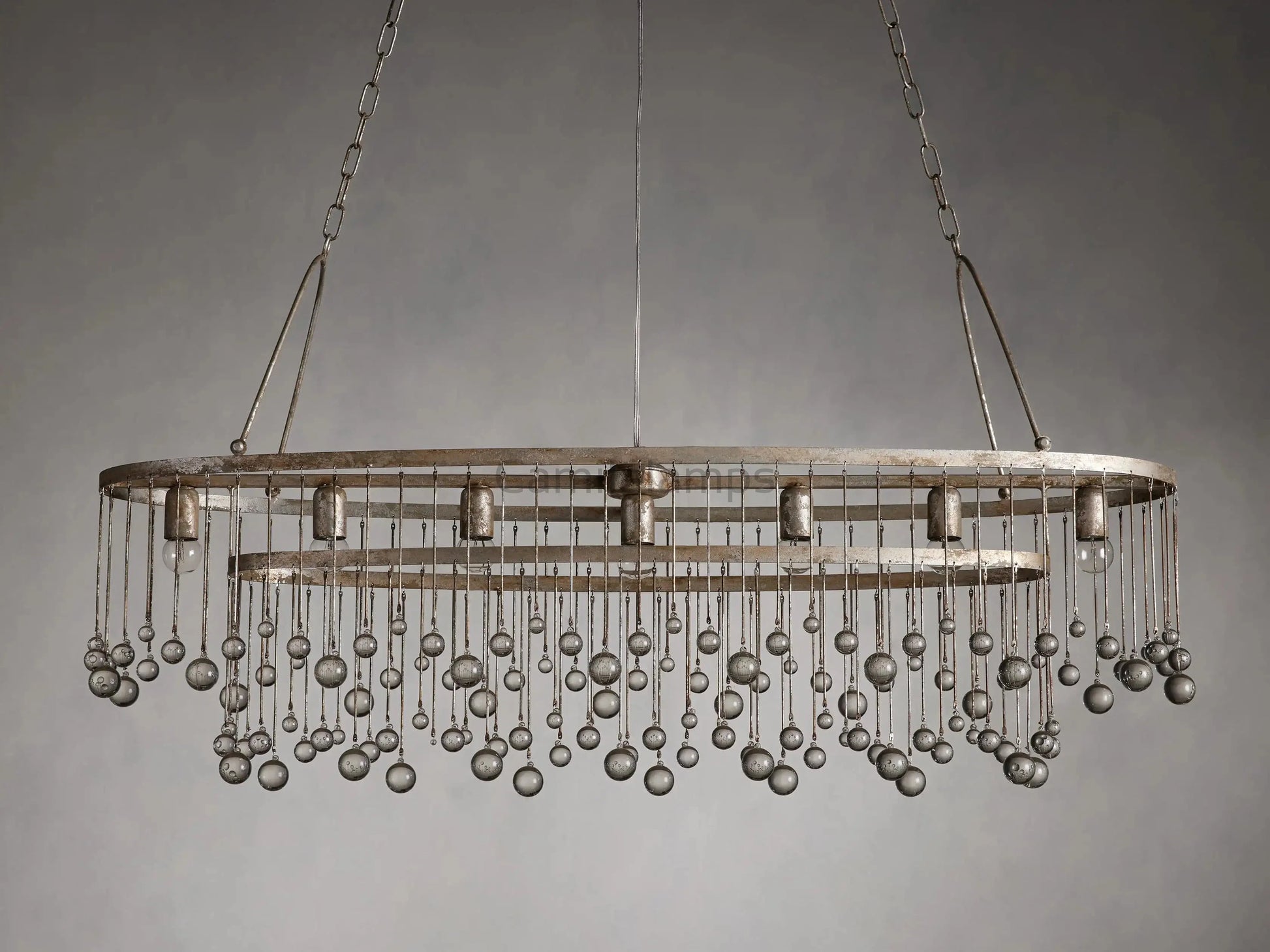 Aubrey 7 Light Oval Chandelier - Camilalamps - Ca-1636H422