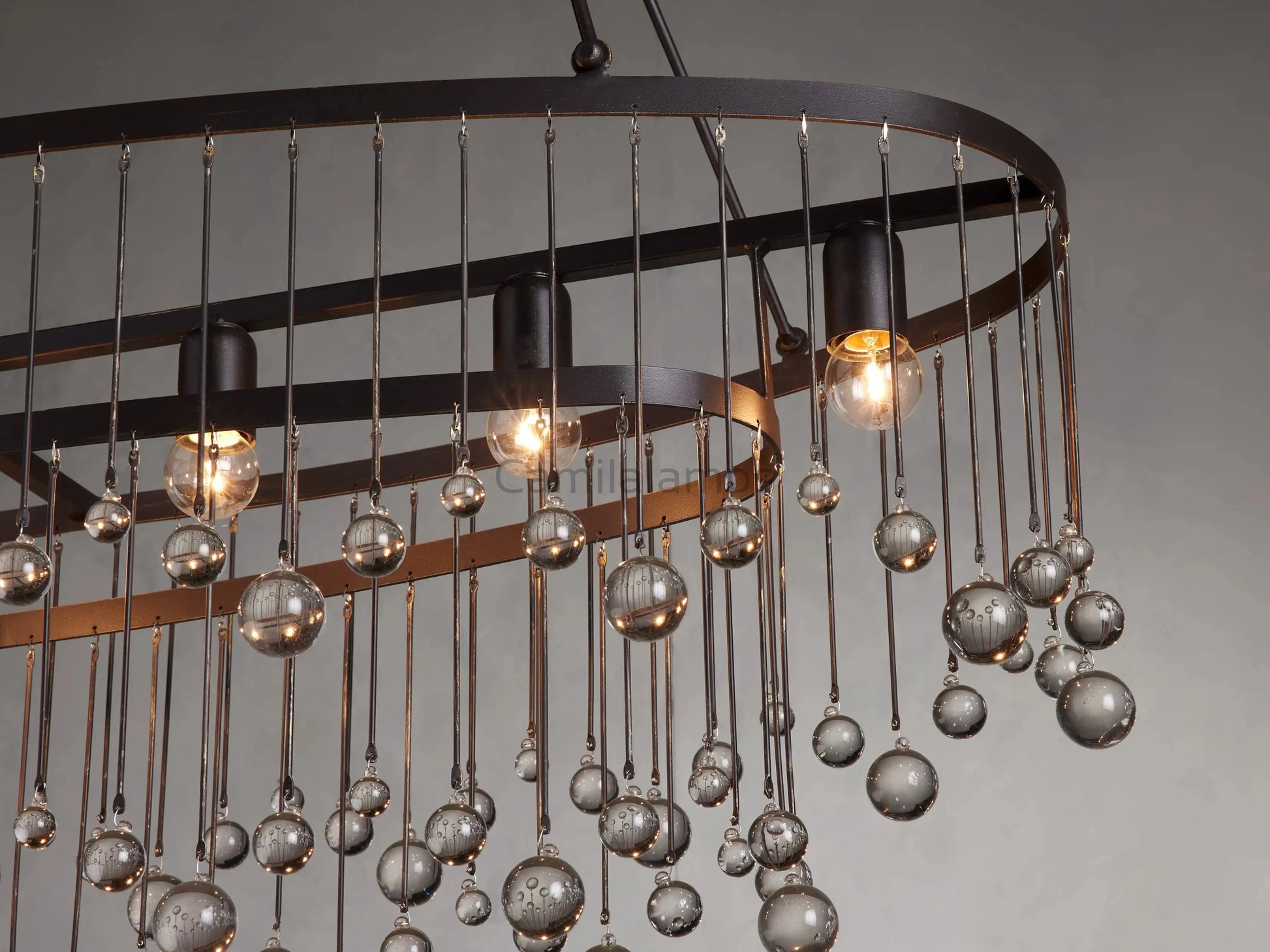 Aubrey 7 Light Oval Chandelier - Camilalamps - CA - 636H422