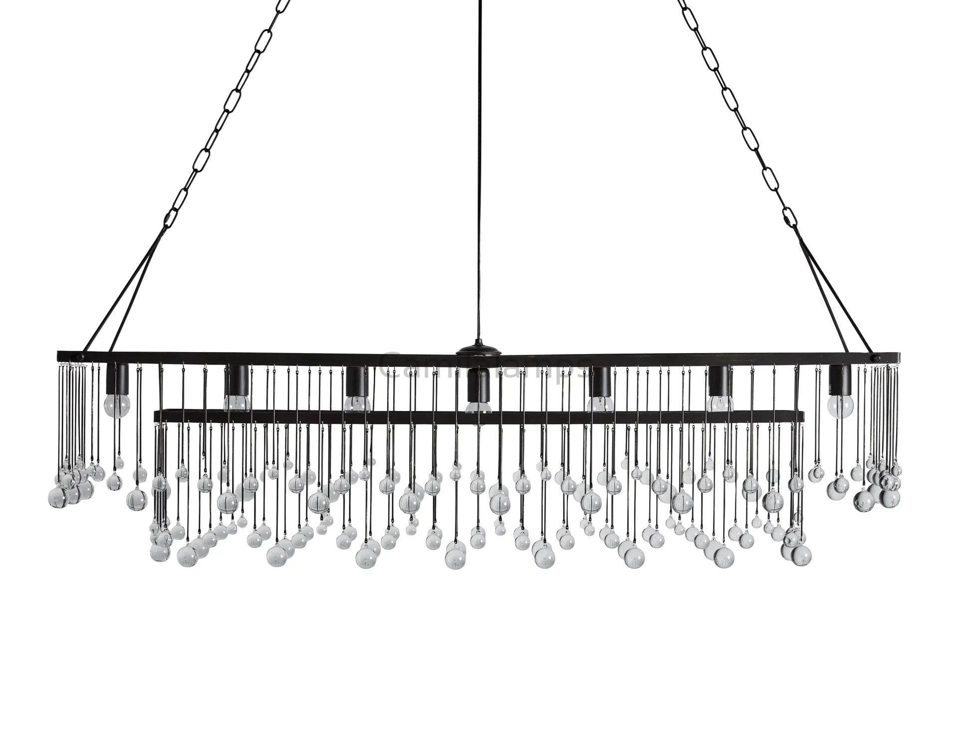 Aubrey Rectangular Chandelier 47''60'' - Camilalamps - Ca-1636H402