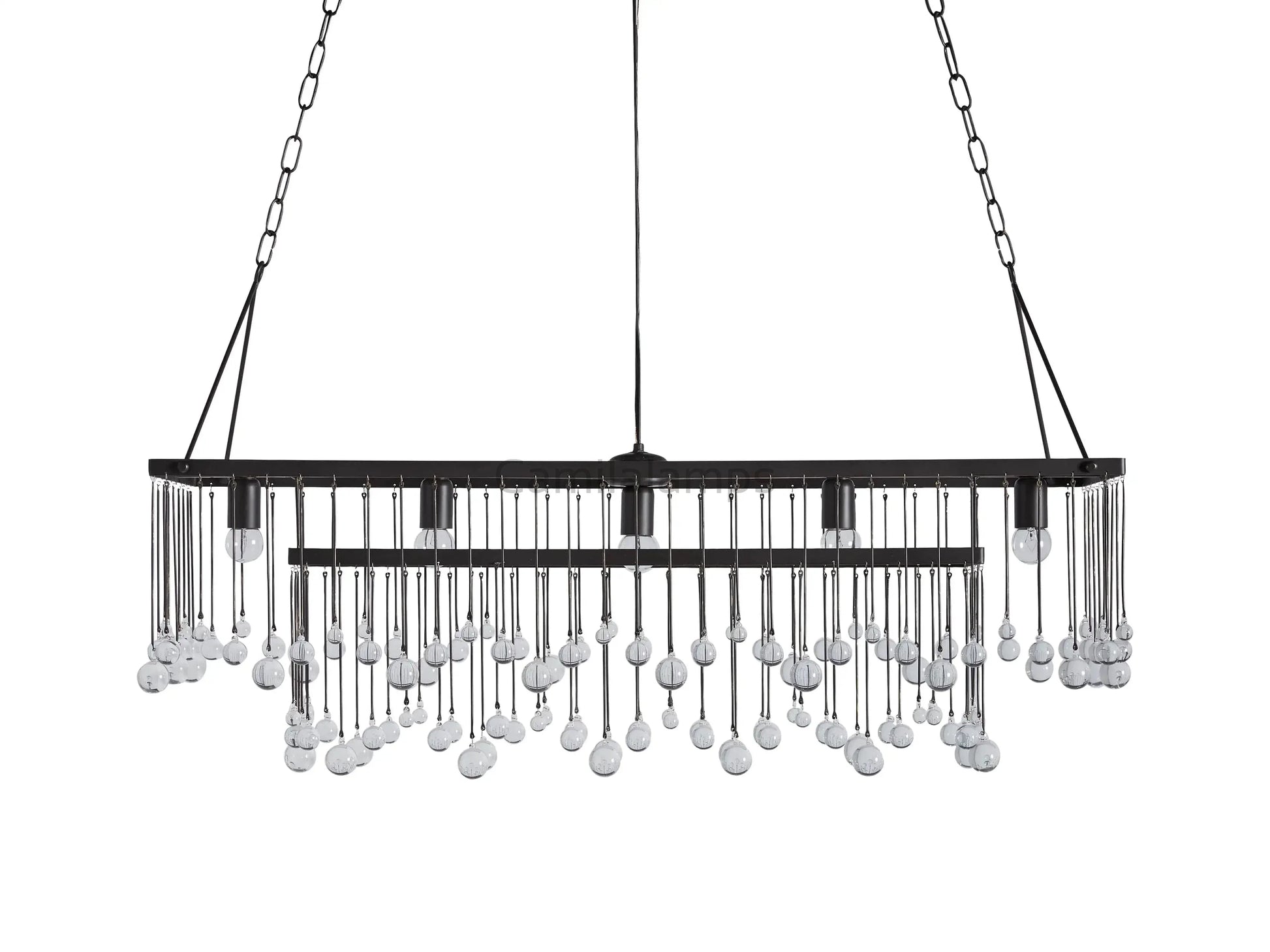 Aubrey Rectangular Chandelier 47''60'' - Camilalamps - Ca-1636H402