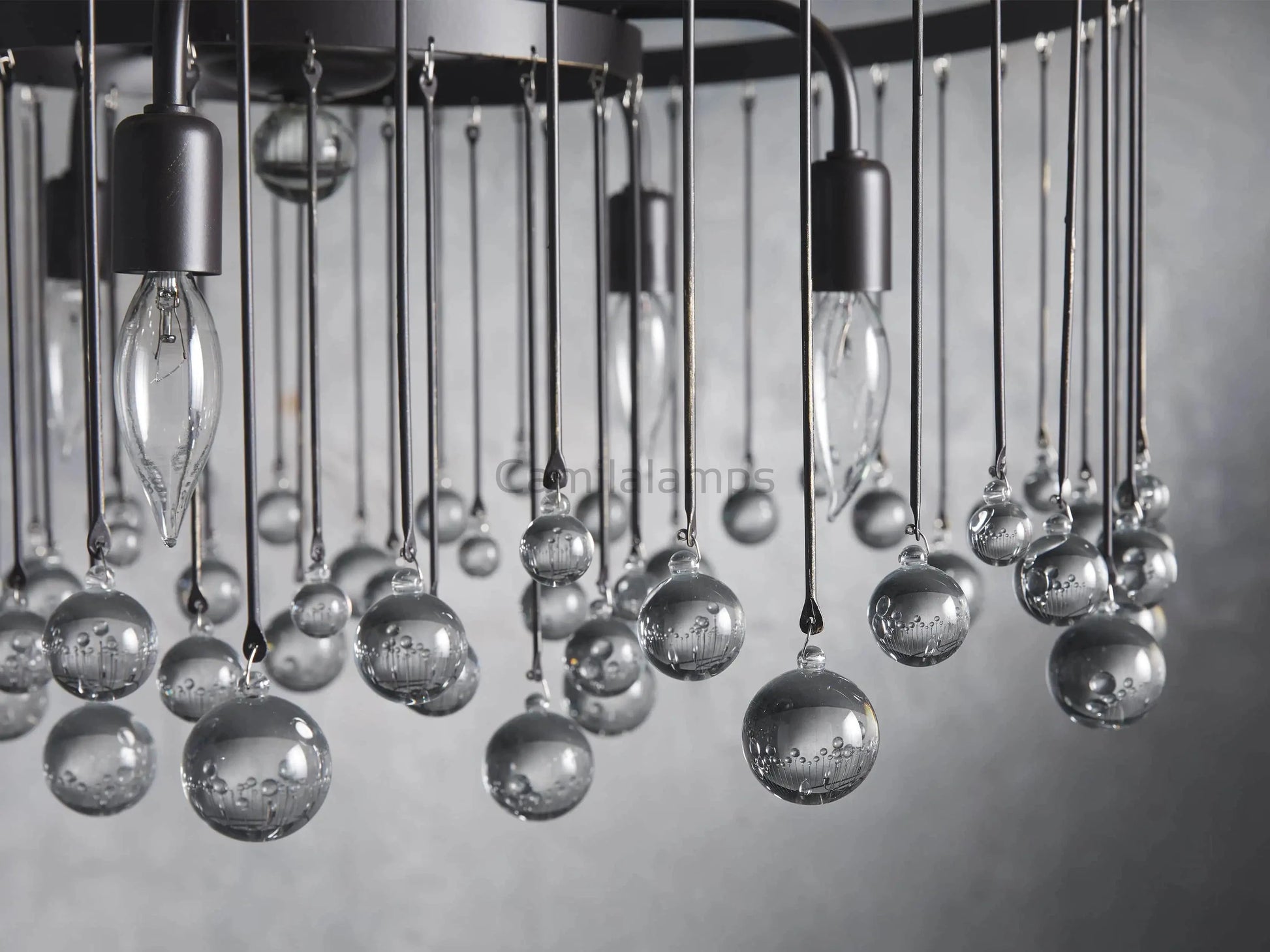 Aubrey Round Chandelier 5 Light/ 8 Light - Camilalamps - Ca-1636H203