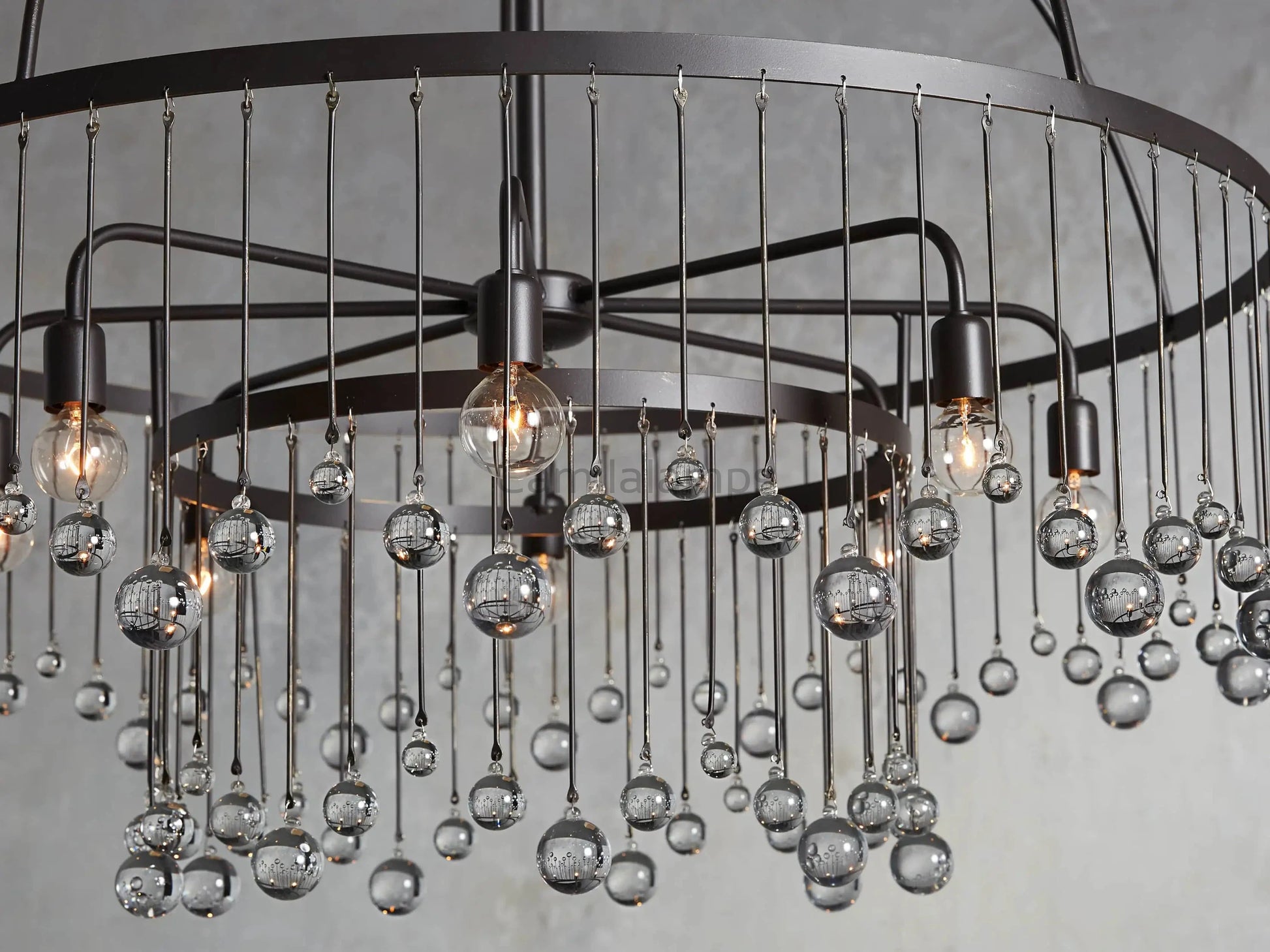 Aubrey Round Chandelier 5 Light/ 8 Light - Camilalamps - Ca-1636H204