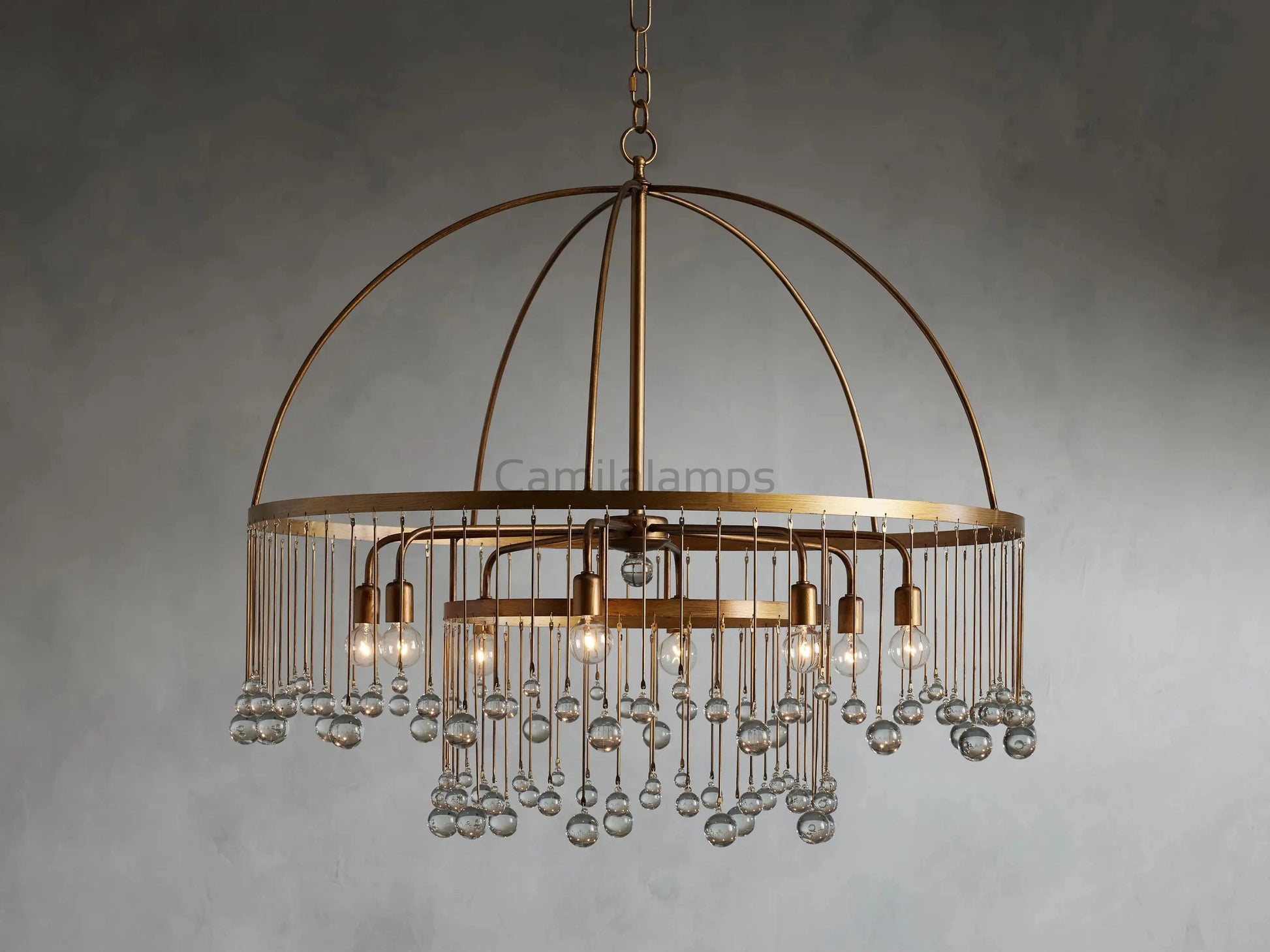 Aubrey Round Chandelier 5 Light/ 8 Light - Camilalamps - CA - 636H584