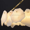 August marble Modern Snowflake chandelier - Camilalamps - aU-12