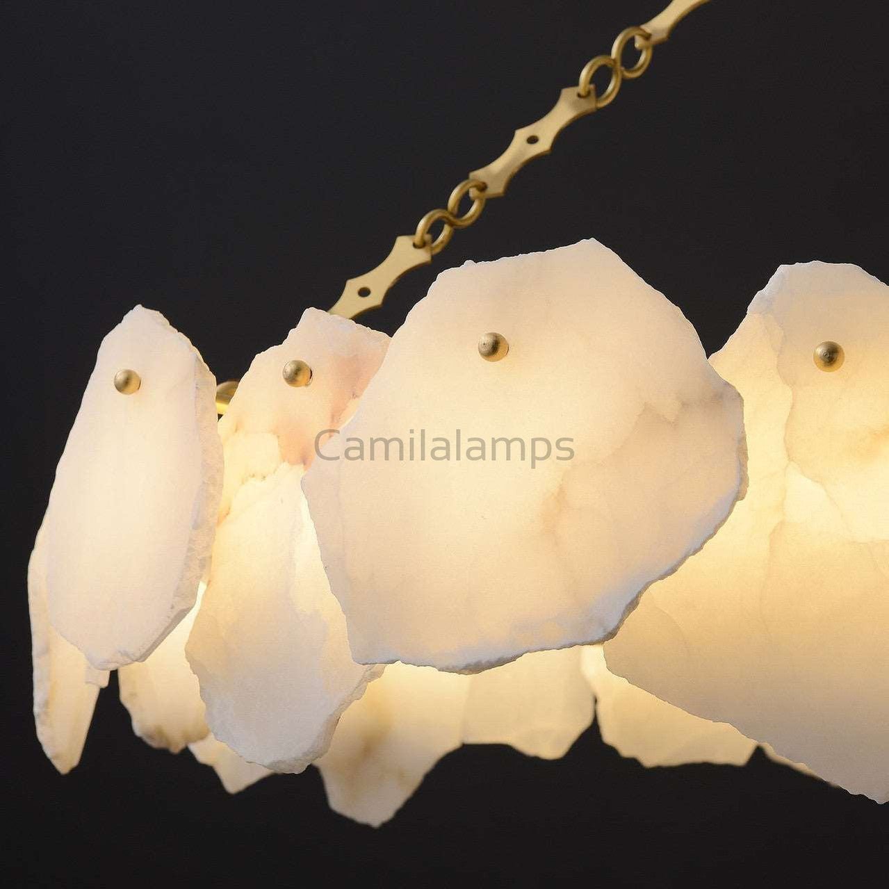 August marble Modern Snowflake chandelier - Camilalamps - aU-12