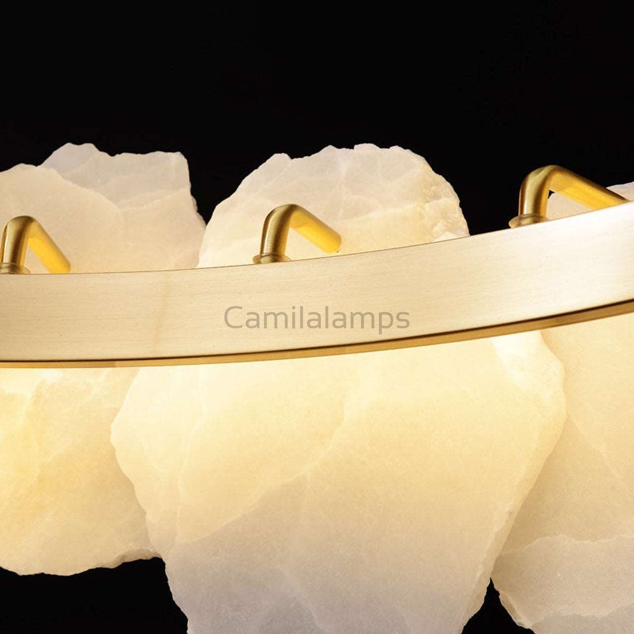 August marble Modern Snowflake chandelier - Camilalamps - aU-12