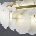 August Mordern Marble Linear Chandelier( Chains Version) - Camilalamps - AGUU - 1