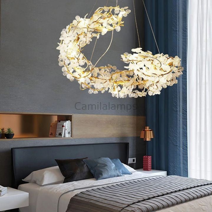 Aurea Modern Chandelier - Camilalamps - Ca-1BU2024-1C1843