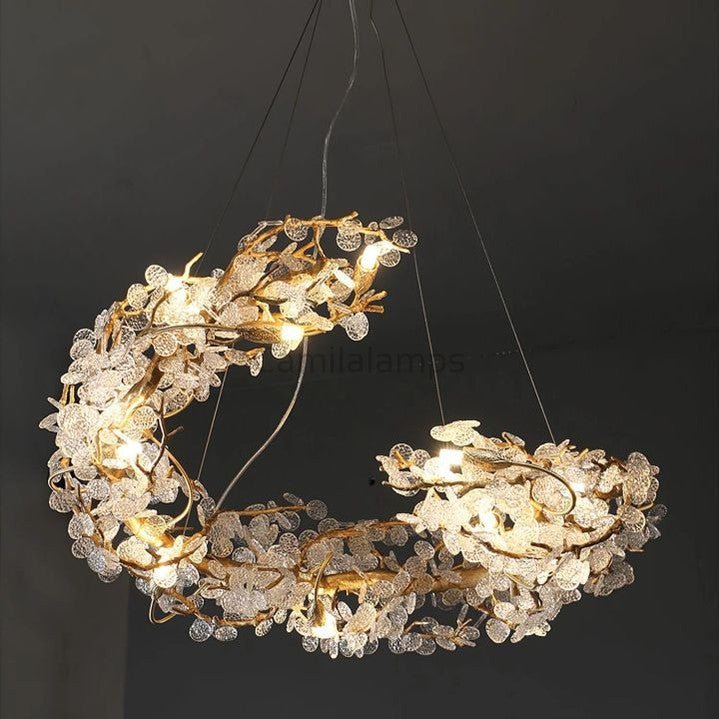 Aurea Modern Chandelier - Camilalamps - Ca-1BU2024-1C1844