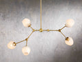 Aurelia Brass Linear Chandelier 52'' - Camilalamps - CAM1684
