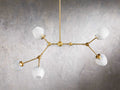 Aurelia Brass Linear Chandelier 52'' - Camilalamps - CAM1684