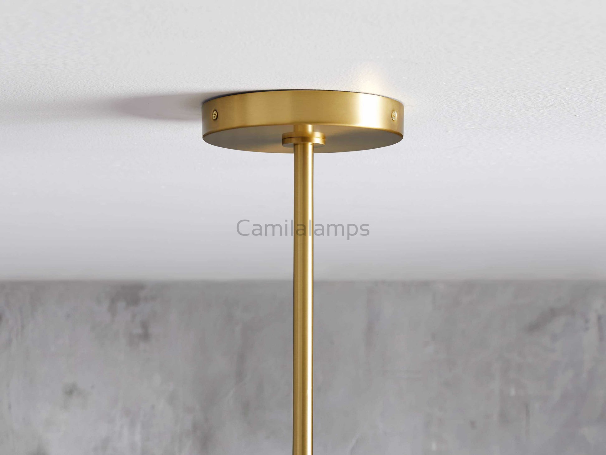 Aurelia Brass Linear Chandelier 52'' - Camilalamps - CAM1684