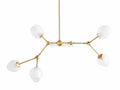 Aurelia Brass Linear Chandelier 52'' - Camilalamps - CaC1684