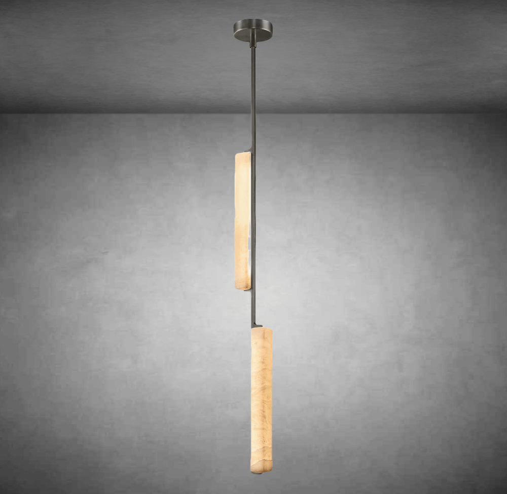 Aurivox Alabaster Pendant - Camilalamps - CA - CH - 3348