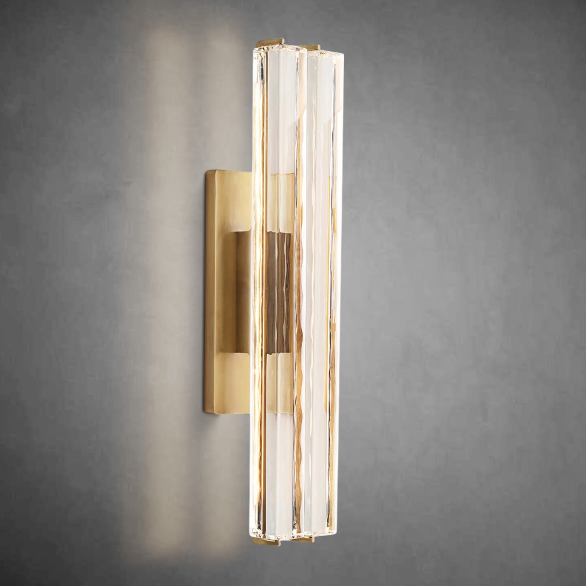 Aurivox Crystal Double Sconce - Camilalamps - CA - CH - 3352