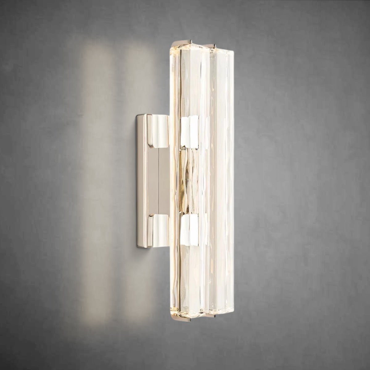 Aurivox Crystal Double Sconce - Camilalamps - CA - CH - 3357