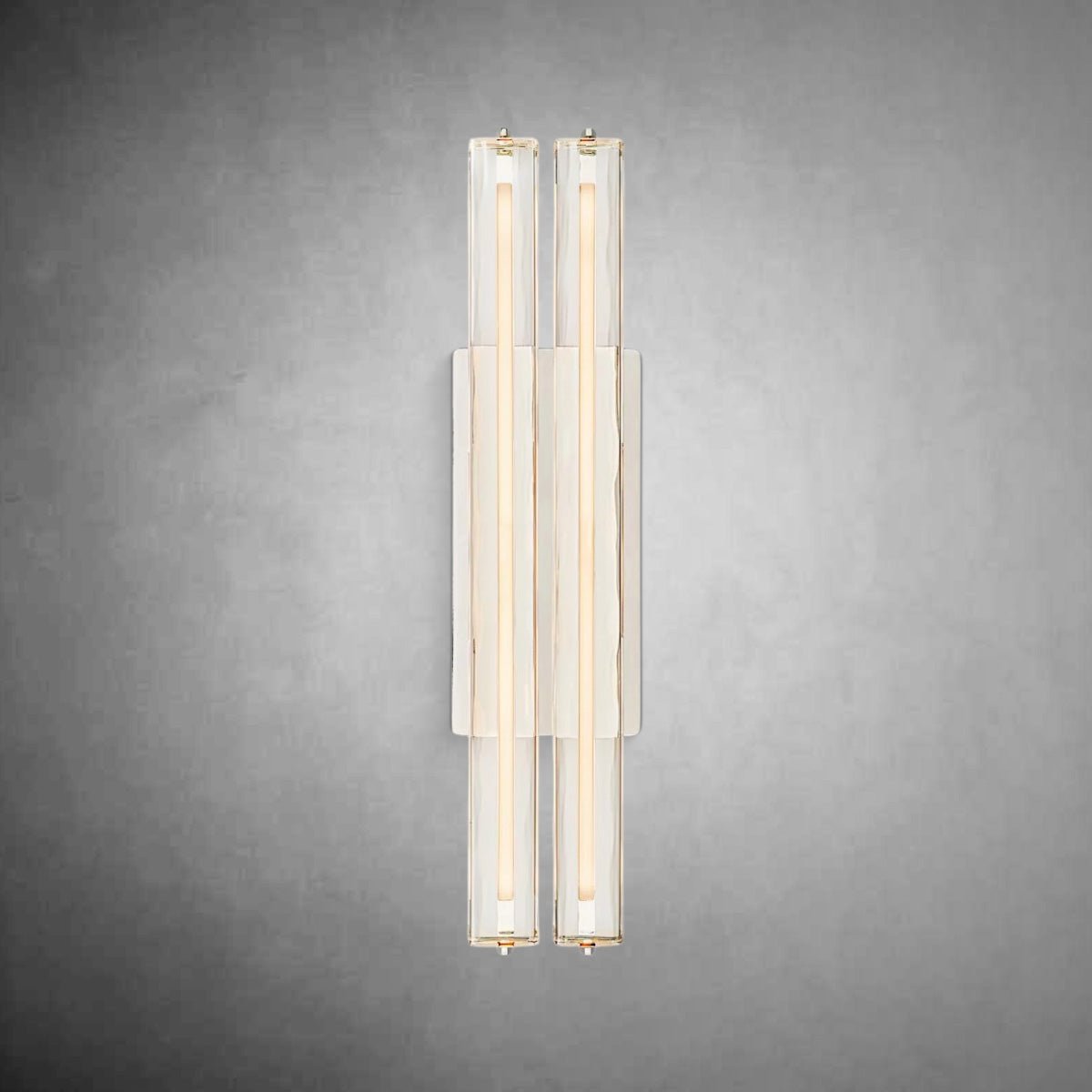 Aurivox Crystal Double Sconce - Camilalamps - CA - CH - 3357