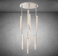 Aurivox Crystal Round Chandelier - Camilalamps - CA - CH - 3130
