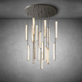 Aurivox Crystal Round Chandelier - Camilalamps - CA - CH - 3132