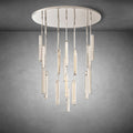 Aurivox Crystal Round Chandelier - Camilalamps - CA - CH - 3135