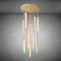 Aurivox Crystal Round Chandelier - Camilalamps - CA - CH - 3129