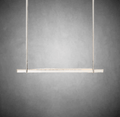 Aurivox Crystal Single Bar Linear Chandelier - Camilalamps - CA - CH - 3138