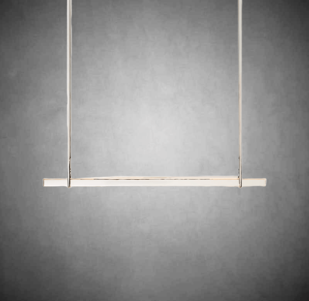 Aurivox Crystal Single Bar Linear Chandelier - Camilalamps - CA - CH - 3138
