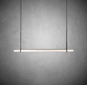 Aurivox Crystal Single Bar Linear Chandelier - Camilalamps - CA - CH - 3137